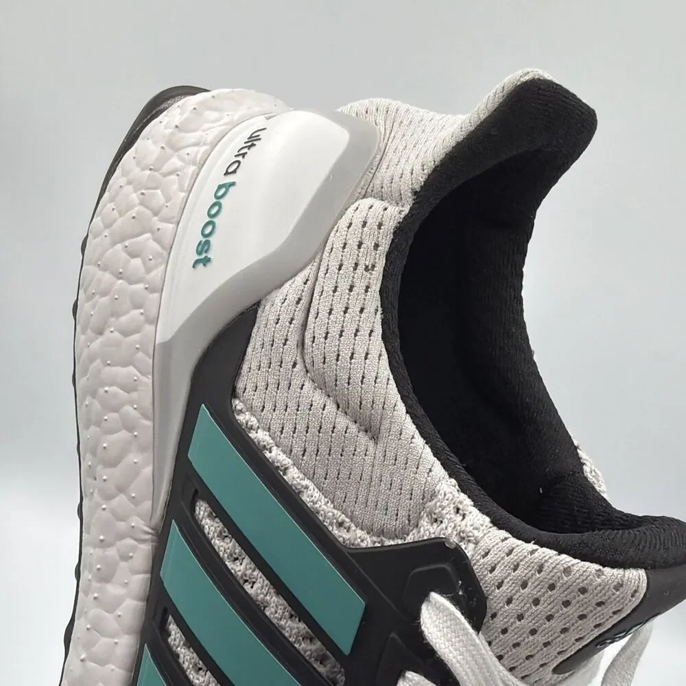 Adidas UltraBoost 1.0 Crystal White Pure Teal Grey Two JQ0823 Men’s Size 8